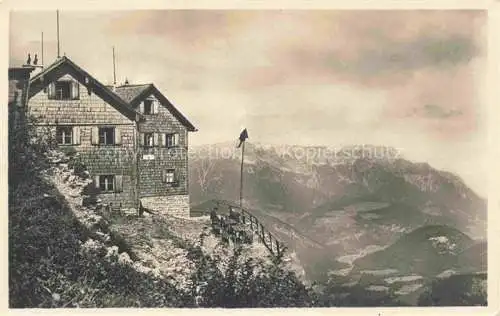 AK / Ansichtskarte  BERCHTESGADEN Purtschellerhaus auf dem Eckerfirst am Hohen Goell Berchtesgadener Alpen