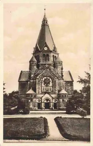 AK / Ansichtskarte  Riesa Sachsen Trinitatiskirche