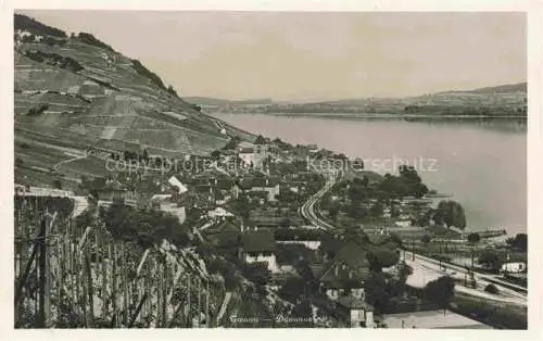 AK / Ansichtskarte  Twann Nidau BE Douanne Bielersee Panorama