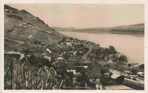 AK / Ansichtskarte  Twann Nidau BE Douanne Bielersee Panorama