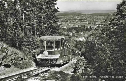 AK / Ansichtskarte  Biel Bienne BE Funiculaire de Macolin