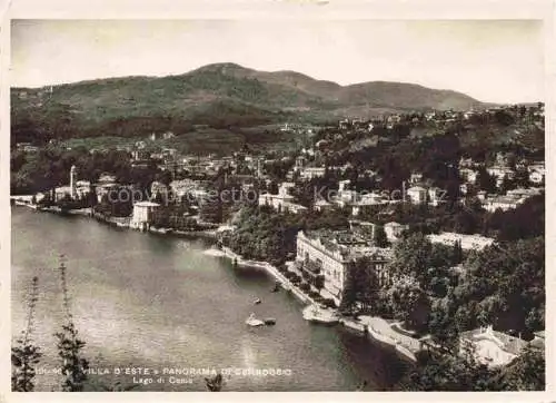 AK / Ansichtskarte  Cernobbio Lago di Como IT Villa d'Este e Panorama di Cernobbio