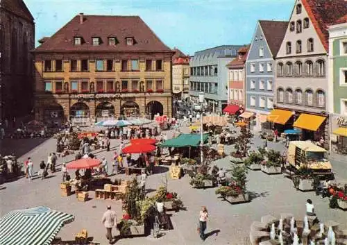 AK / Ansichtskarte  Amberg Oberpfalz Marktplatz