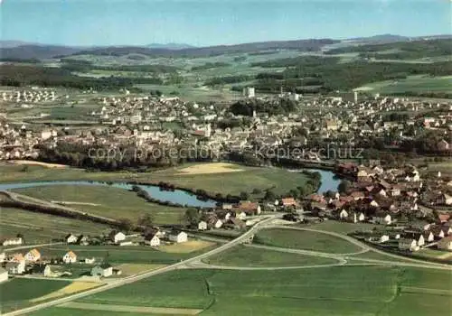 AK / Ansichtskarte  Roding  Regen Bayern Naturpark Vorderer Bayerischer Wald Fliegeraufnahme