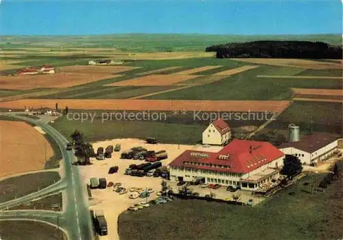 AK / Ansichtskarte  ULM  Donau Rasthaus Esso Station Seligweiler Fliegeraufnahme