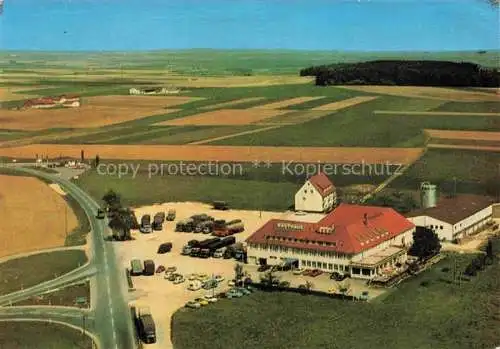 AK / Ansichtskarte  ULM  Donau Rasthaus Esso Station Seligweiler Fliegeraufnahme