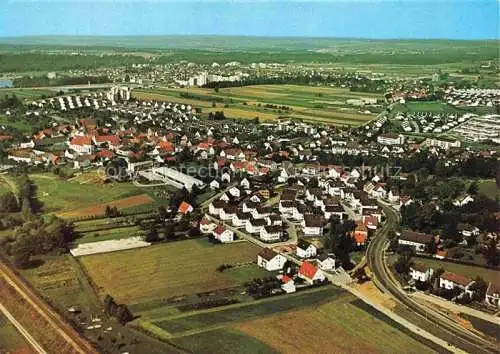 AK / Ansichtskarte  Wullenstetten Fliegeraufnahme