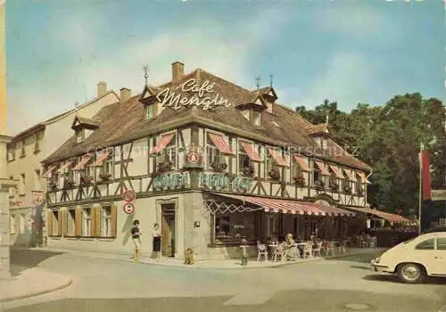 AK / Ansichtskarte  ERLANGEN Cafe Conditorei Mengin