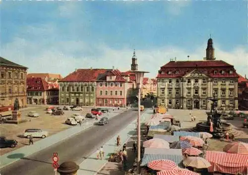 AK / Ansichtskarte  ERLANGEN Rathaus Marktplatz