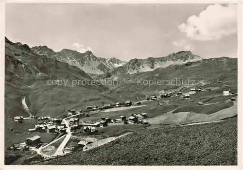 AK / Ansichtskarte  AROSA GR mit Erzhorn und Rothorn