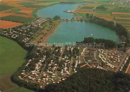 AK / Ansichtskarte  St Leon-Rot Campingplatz St Leoner See Fliegeraufnahme