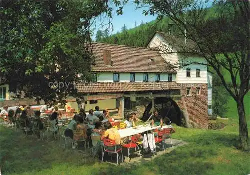 AK / Ansichtskarte  Oberhoellgrund Waldbrunn Ausflugsgaststaette Zur Muehle