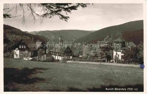 AK / Ansichtskarte  Baerenfels Erzgebirge Altenberg Sachsen Panorama Kurort