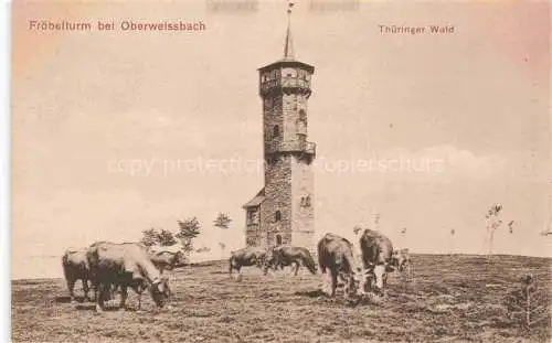 AK / Ansichtskarte  Oberweissbach Thueringen Froebelturm Thueringer Wald