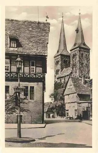 AK / Ansichtskarte  Hoexter Weser Kiliankirche Altstadt