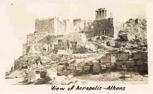 AK / Ansichtskarte  Athens ATHEN Athenes Greece View of Acropolis