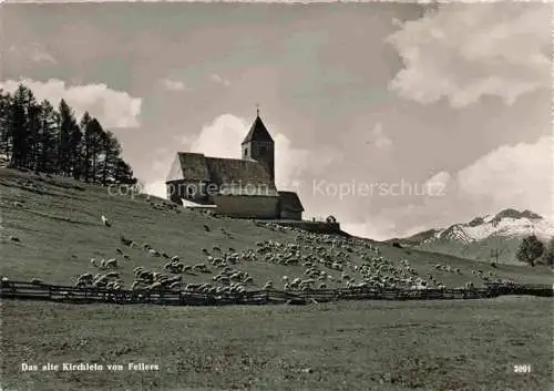 AK / Ansichtskarte  Fellers Falera Surselva GR Altes Kirchlein