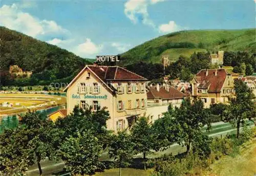 AK / Ansichtskarte  Neckarsteinach Hotel Schwalbennest