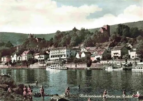 AK / Ansichtskarte  Neckarsteinach Partie am Neckar