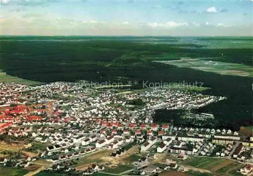 AK / Ansichtskarte  Walldorf Baden Heidelberg Fliegeraufnahme