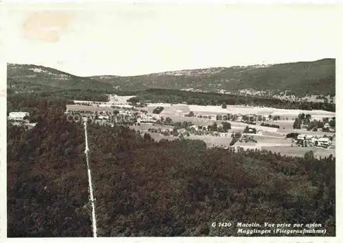 AK / Ansichtskarte  Macolin sur Bienne Biel BE Vue prise par aerienne