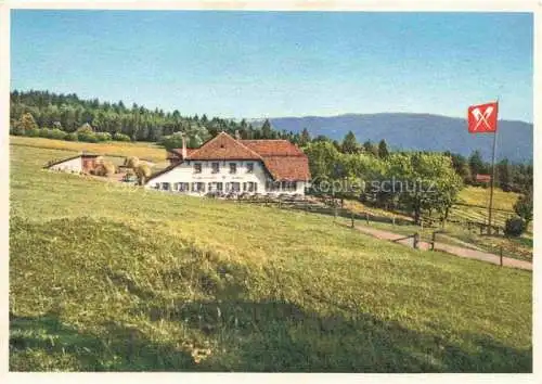 AK / Ansichtskarte  Magglingen Restaurant Hohmatt Panorama