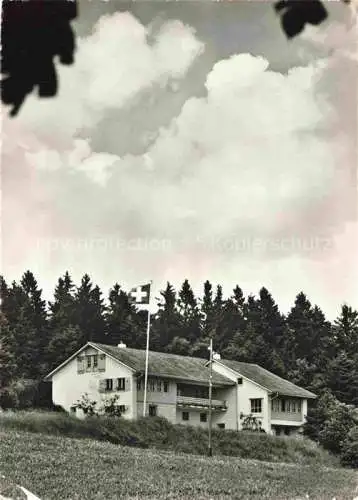 AK / Ansichtskarte  Magglingen Eidg Turn und Sportschule Baernerhus Fliegeraufnahme