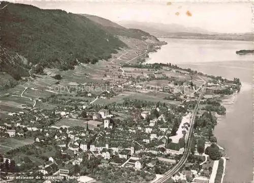 AK / Ansichtskarte  Neuveville La Neuenstadt Bielersee Preles BE Vue aerienne