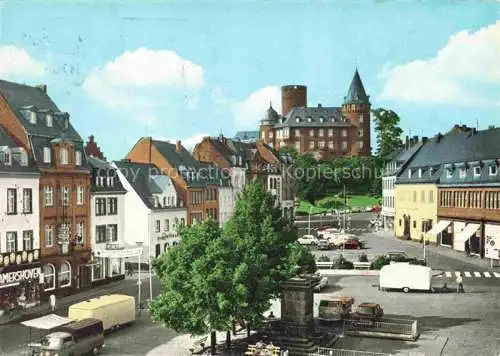 AK / Ansichtskarte  Mayen Eifel Blick zur Genovevaburg