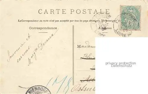 AK / Ansichtskarte  Croisic Le  44 Loire-Atlantique Un coin de la plage de Port-Lin