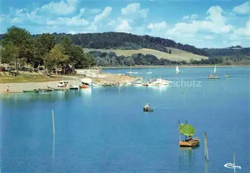 AK / Ansichtskarte  Langres 52 Haute-Marne Lac de la Liez la baignade