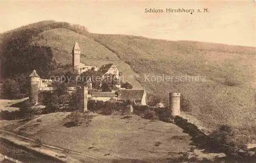 AK / Ansichtskarte  Hirschhorn Neckar Hessen Schloss Hirschhorn