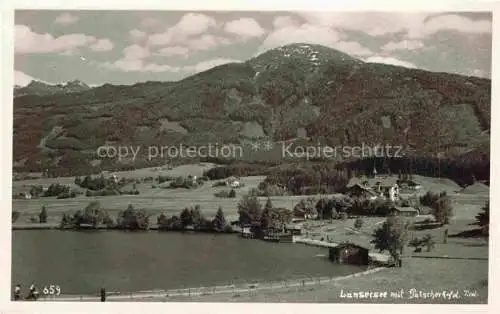 AK / Ansichtskarte  Lansersee Lans Igls Tirol AT mit Patscherkofel