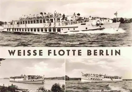 AK / Ansichtskarte  Schiffe Ships Navires Weisse Flotte Berlin 