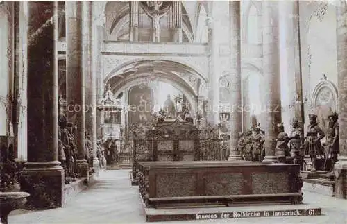 AK / Ansichtskarte  Orgel Kirchenorgel Organ Orgue Hofkirche Innsbruck