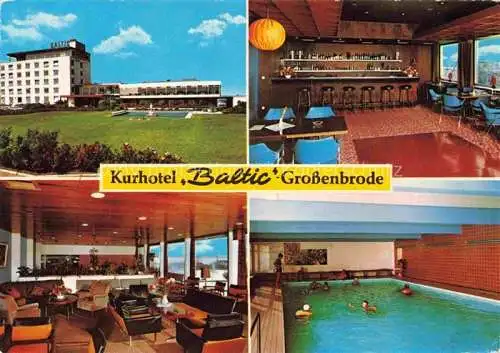 AK / Ansichtskarte  Grossenbrode Ostseebad Kurhotel Baltic Restaurant Bar Aufenthaltsraum Hallenbad