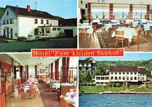 AK / Ansichtskarte  Woffelsbach Simmerath Hotel Restaurant Zum kleinen Seehof am Rursee Schwammenauel