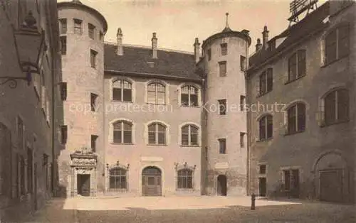 AK / Ansichtskarte  GoePPINGEN BW Schlosshof