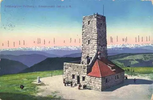 AK / Ansichtskarte  Feldberg 1450m Schwarzwald Feldbergturm