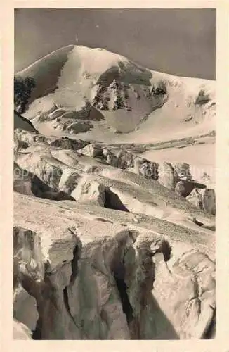 AK / Ansichtskarte  Similaun 3606m oetztaler Alpen Bolzano AT Spalten im Marzellgletscher