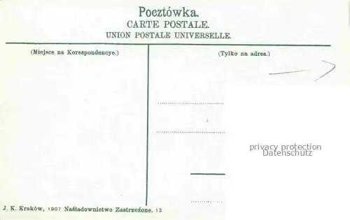 AK / Ansichtskarte  KRAKOW Krakau PL Uniwersitaet