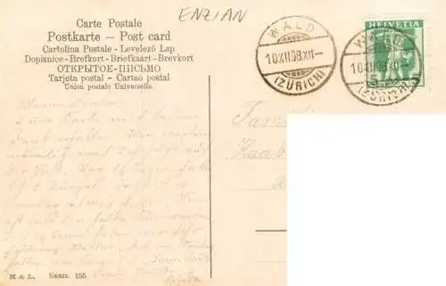 AK / Ansichtskarte  Blumen Flowers Fleurs Enzian 