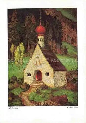 AK / Ansichtskarte  SCHIESTL Matthias Kuenstlerkarte Waldkapelle