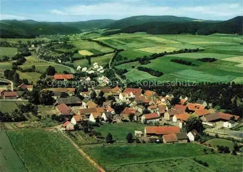 AK / Ansichtskarte  Giflitz Edertal Waldeck-Frankenberg Hessen Fliegeraufnahme