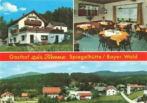 AK / Ansichtskarte  Spiegelhuette Gasthof zur Tanne Gastraum Panorama