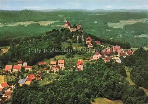 AK / Ansichtskarte  Kirchensittenbach Burg Hohenstein Hoechster Punkt der Fraenkischen Alb