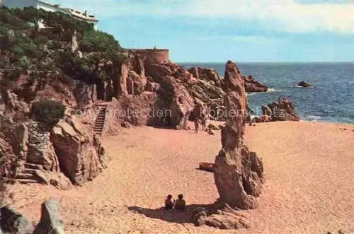 AK / Ansichtskarte  Playa de Aro Cataluna ES Detalle de la playa Partie am Strand