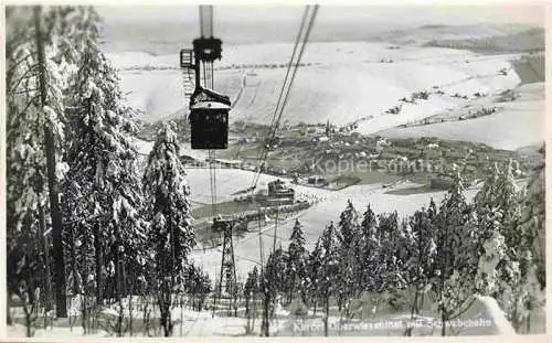 AK / Ansichtskarte  Oberwiesenthal Erzgebirge Schwebebahn Panorama