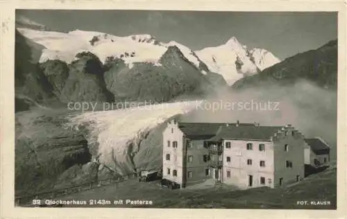 AK / Ansichtskarte  Glocknerhaus 2143m Heiligenblut Kaernten AT mit Pasterze