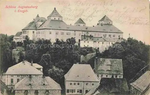 AK / Ansichtskarte  Augustusburg Schloss Augustusburg